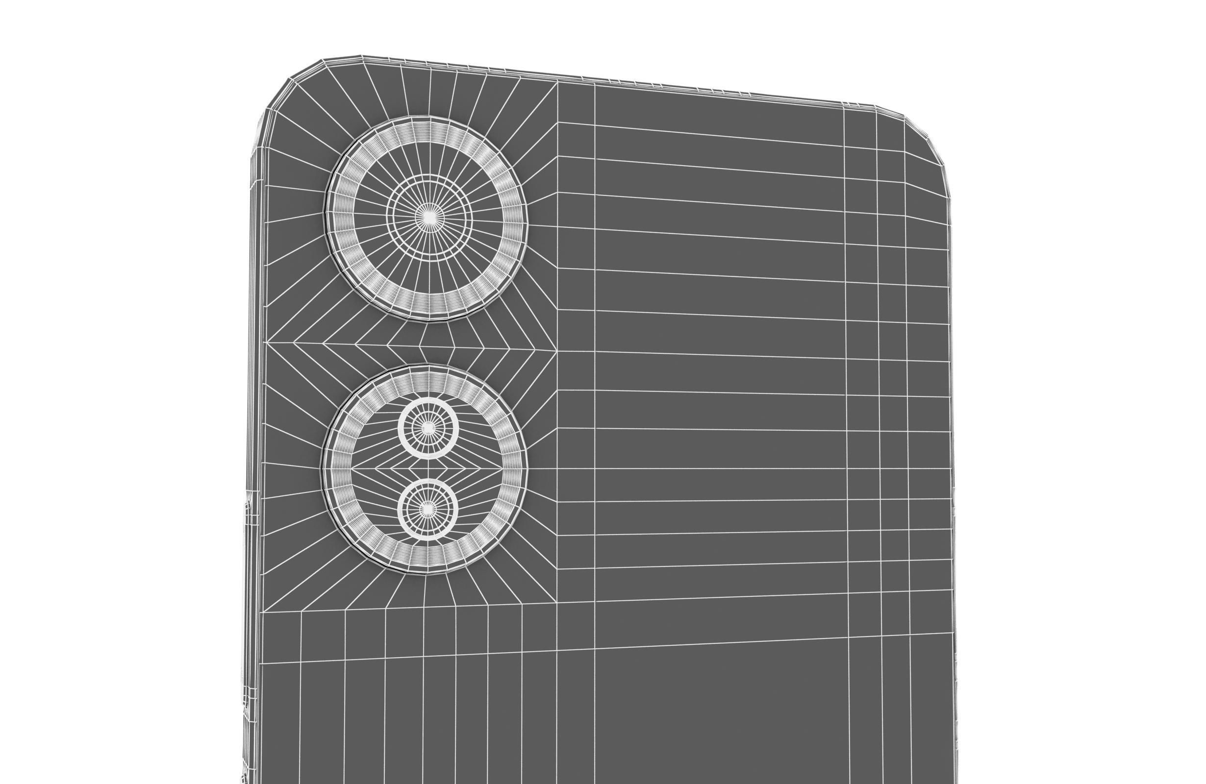 Honor Play 40 Black Low-poly 3D model_20