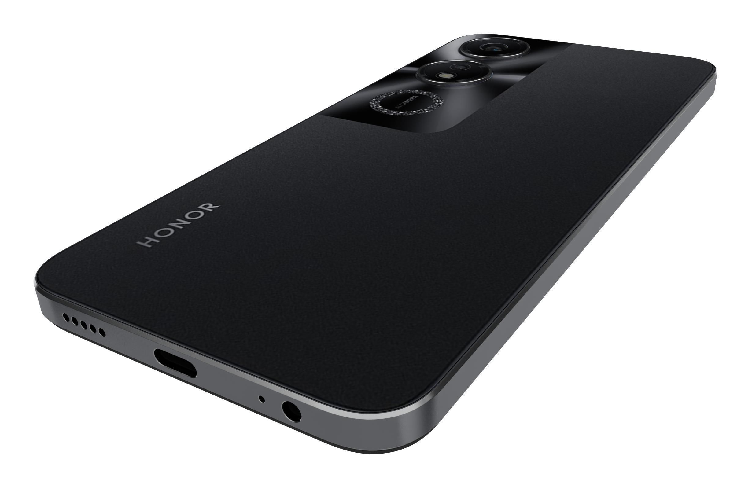 Honor Play 40 Black Low-poly 3D model_14