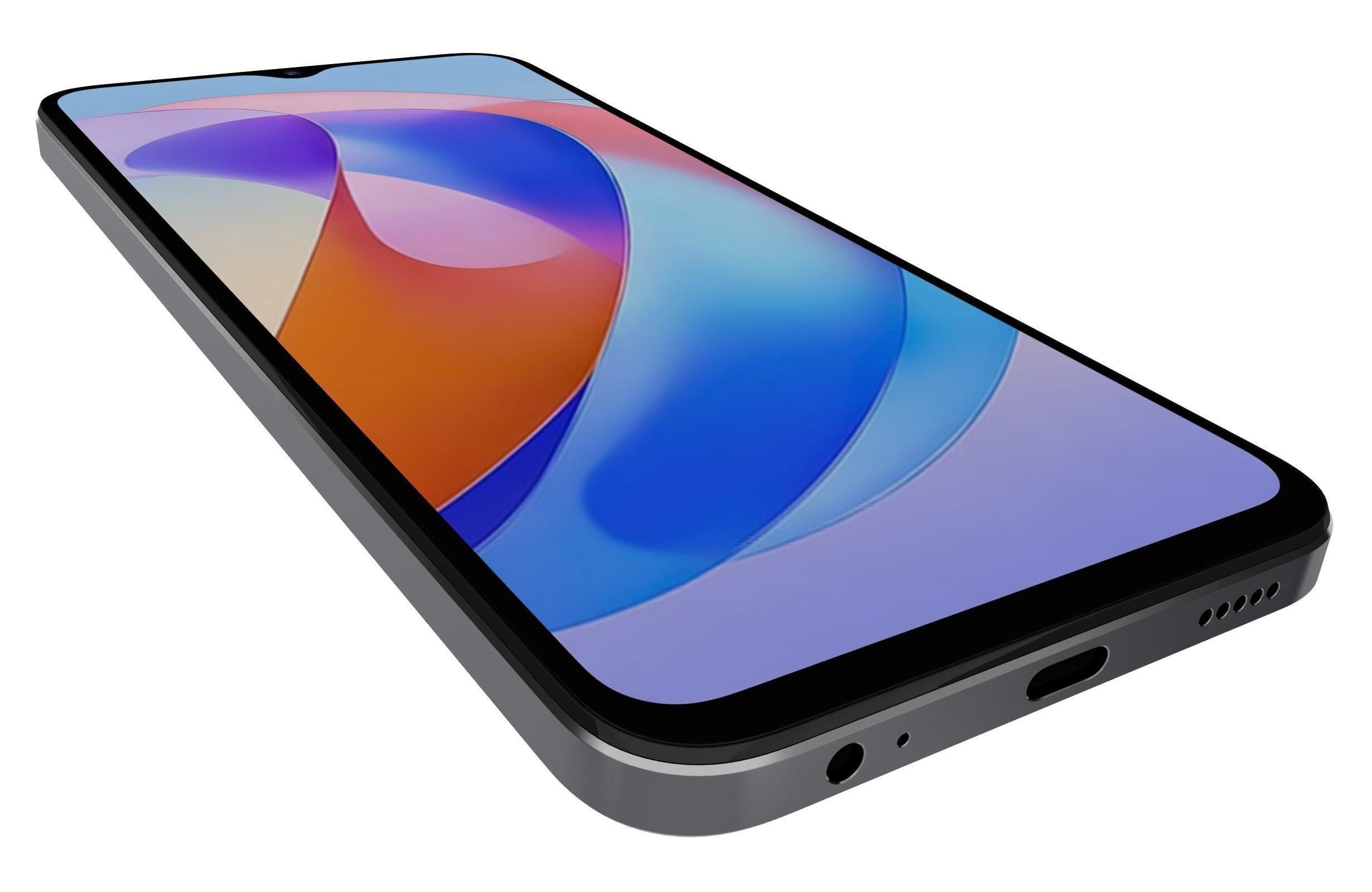 Honor Play 40 Black Low-poly 3D model_12