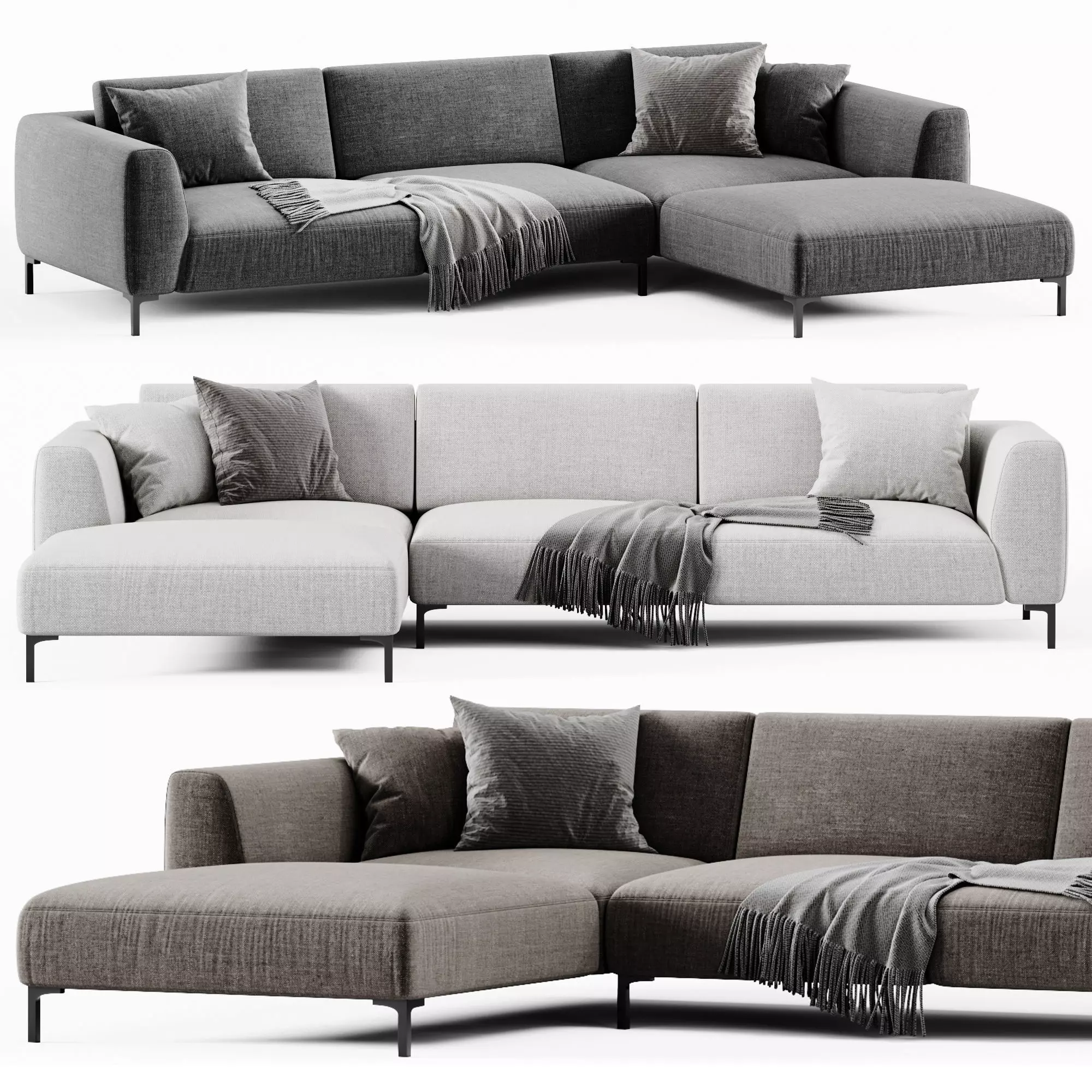 Duduy Sofa By Chateau dAx 3D model_0