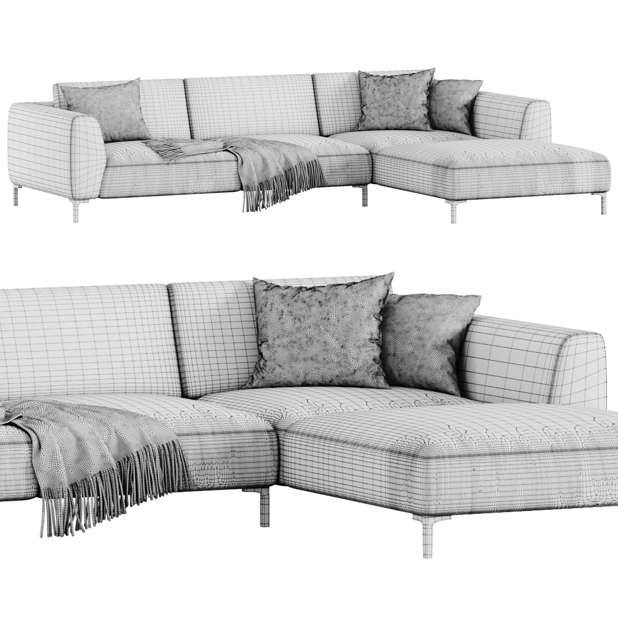 Duduy Sofa By Chateau dAx 3D model_3