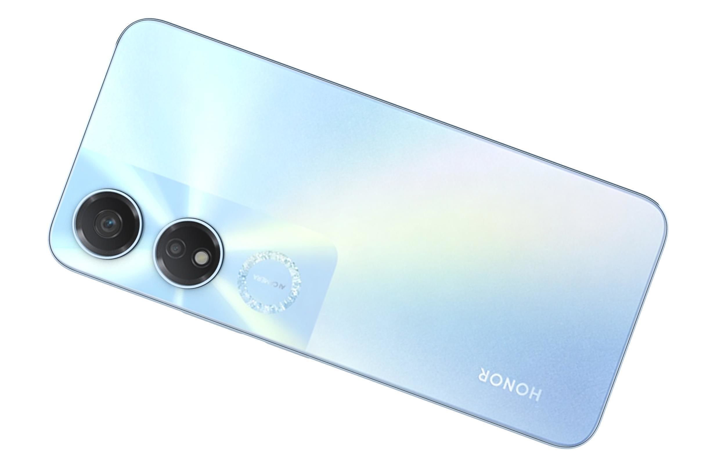 Honor Play 40 Blue Low-poly 3D model_8
