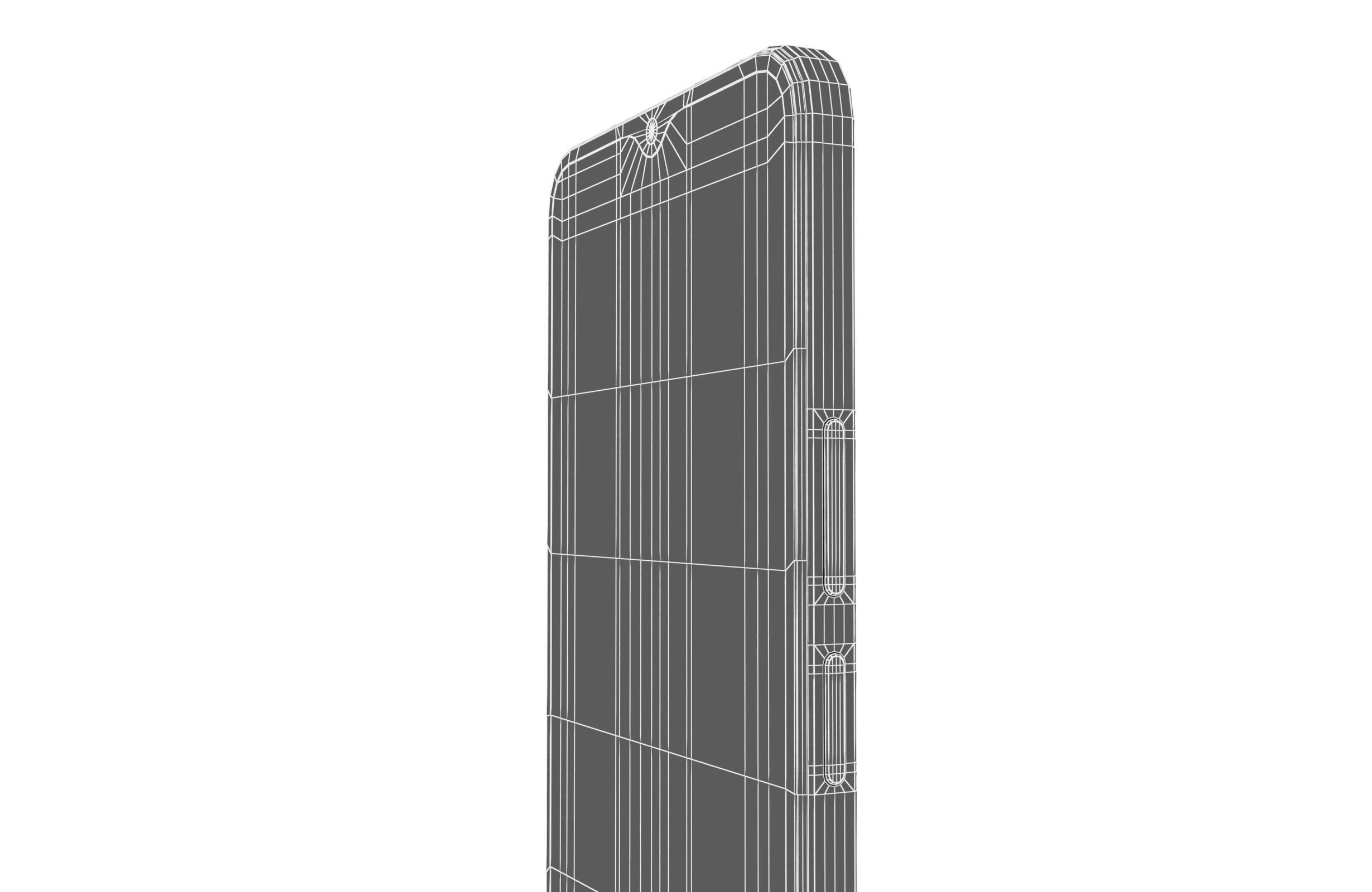 Honor Play 40 Blue Low-poly 3D model_22
