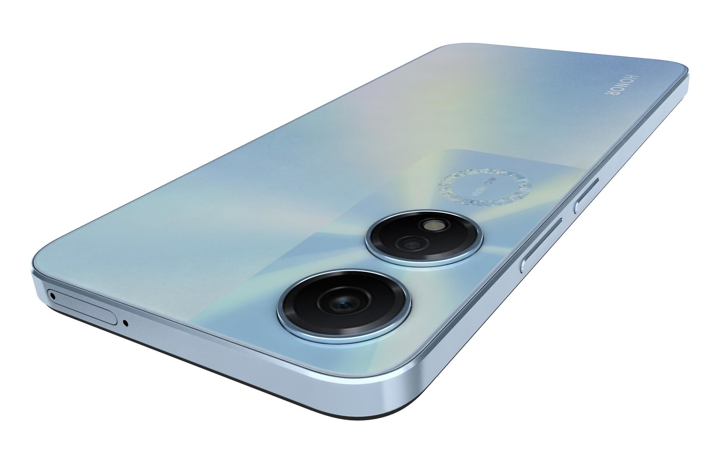 Honor Play 40 Blue Low-poly 3D model_12