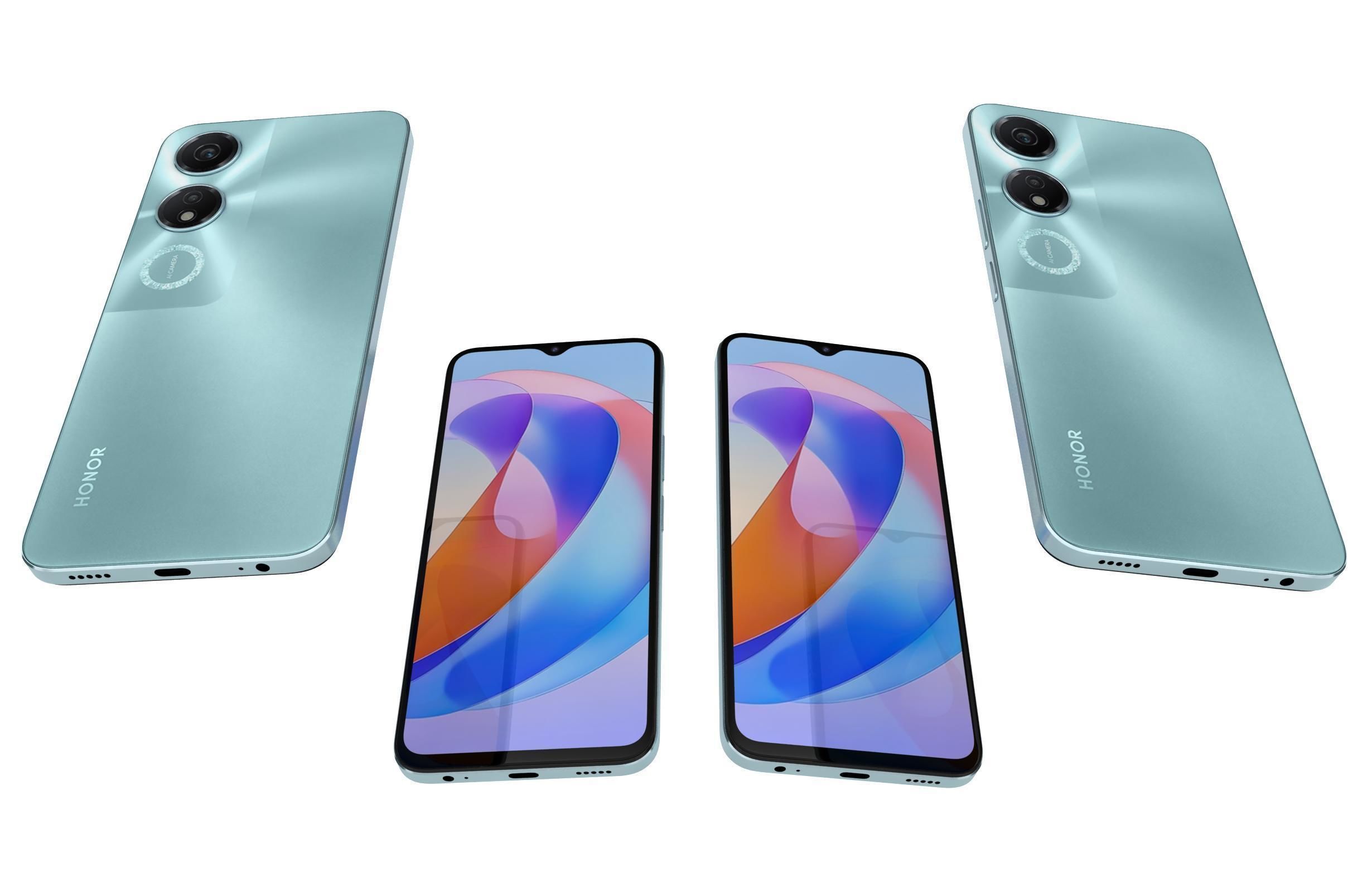 Honor Play 40 Green 3D model_9