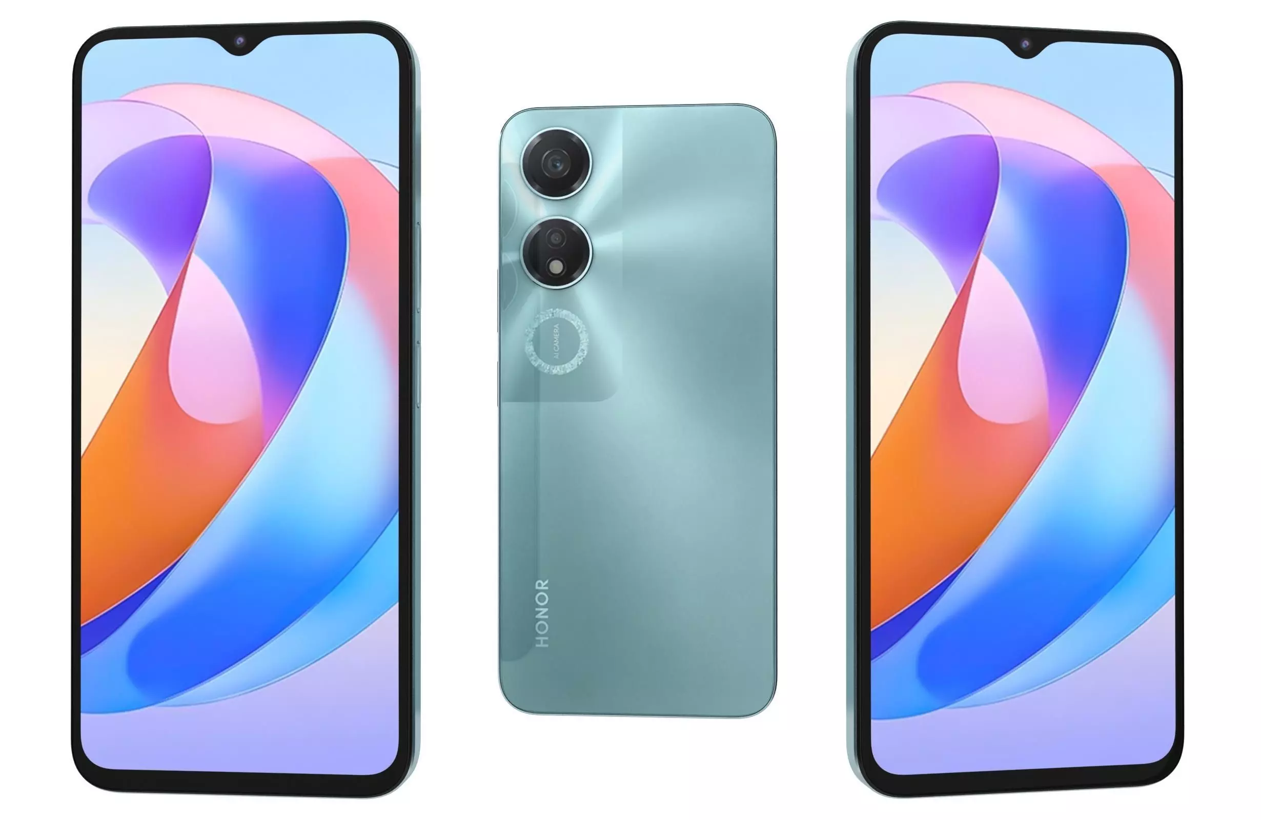 Honor Play 40 Green 3D model_0