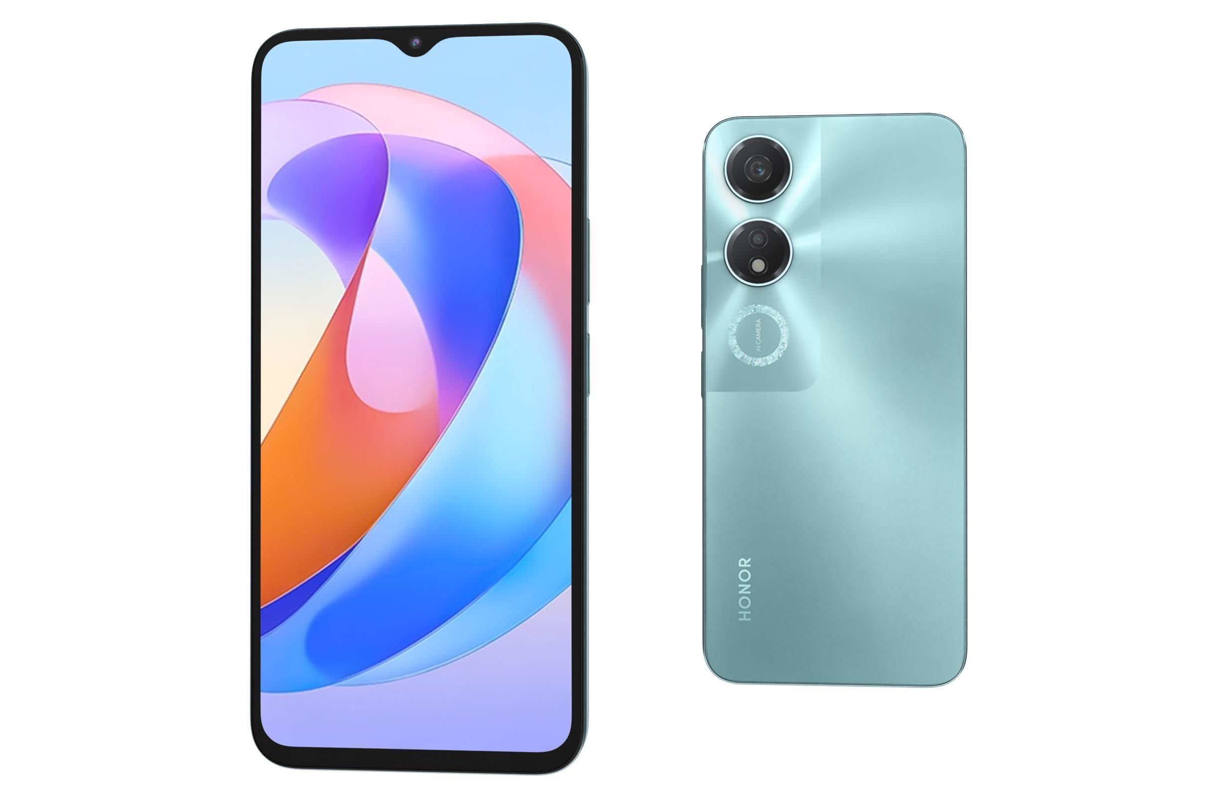 Honor Play 40 Green 3D model_1