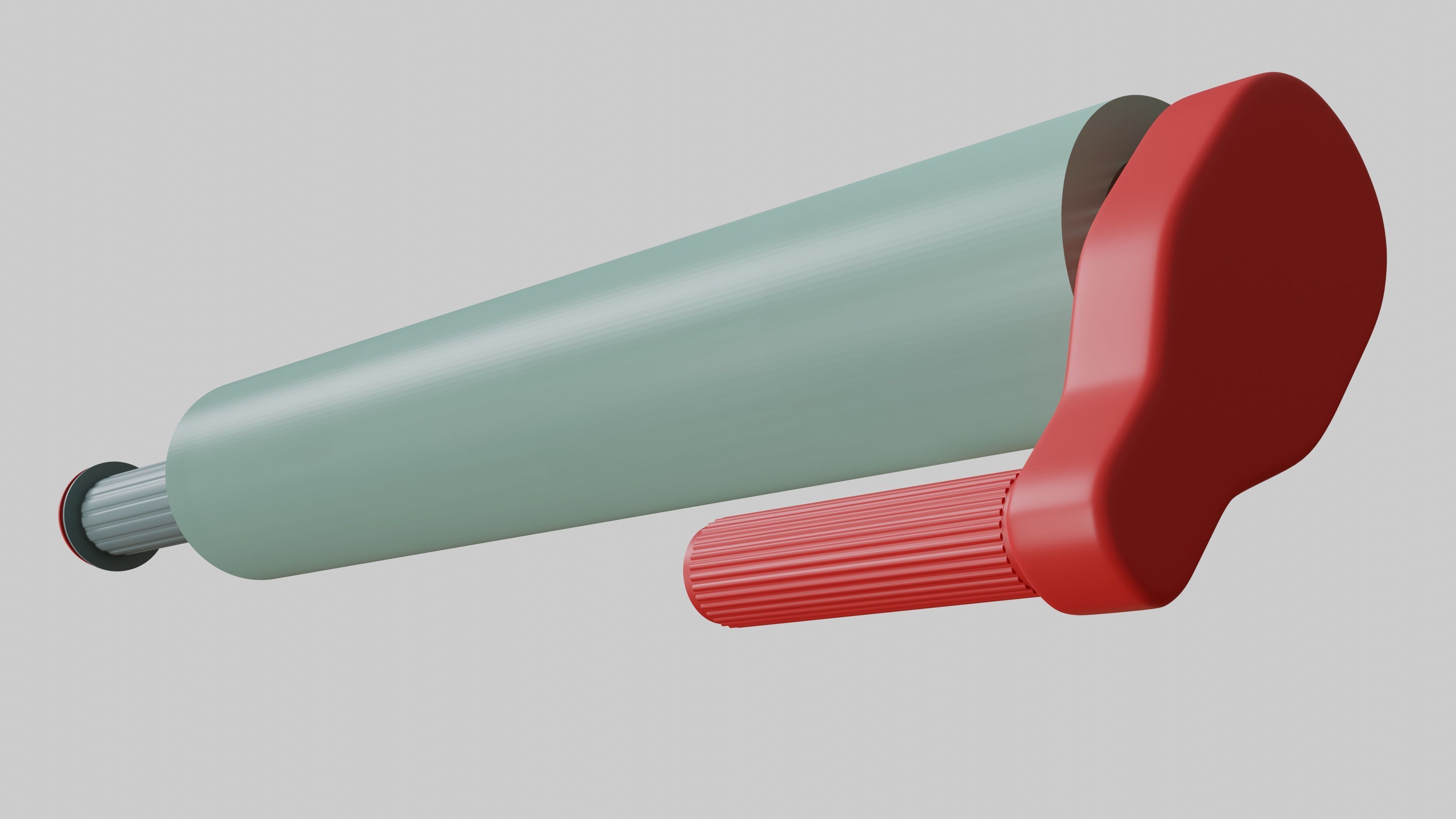 3D Dispenser handle for stretch film  3D print model_8