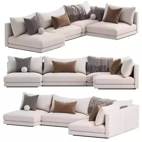 Blanche Katarina Corner Couch Sofa