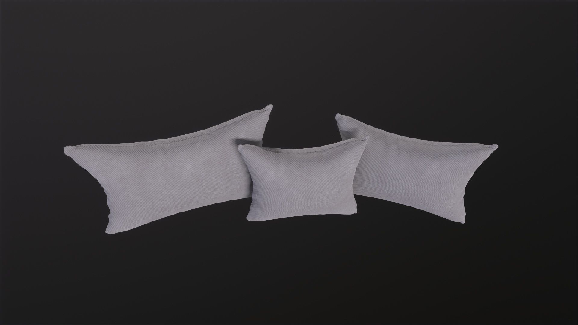 Solid Pillow 3D Model Low-poly 3D model_5