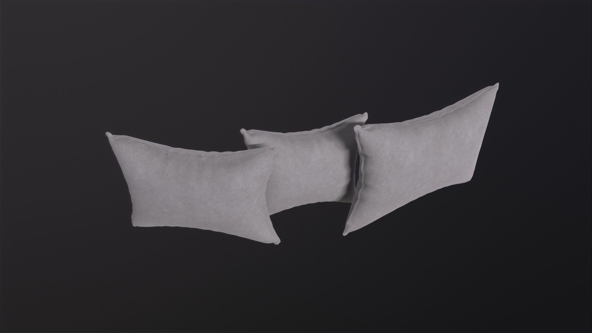 Solid Pillow 3D Model Low-poly 3D model_6