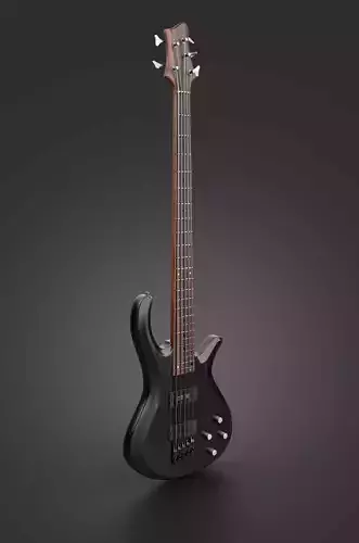 Stagg BC300LH 4-String Fusion Electric Left-Handed Bass Guitar Low-poly 3D model