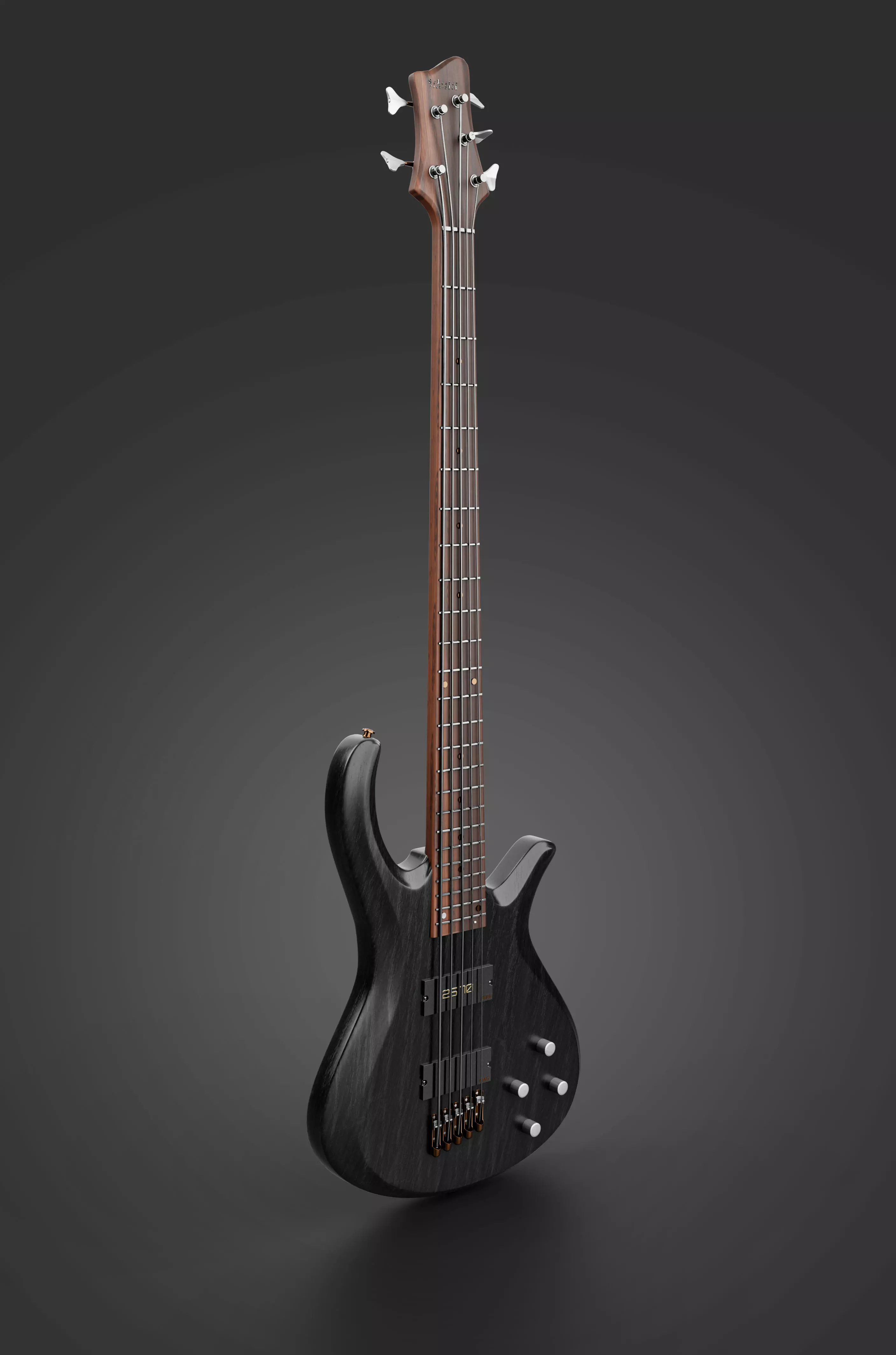 Stagg BC300LH 4-String Fusion Electric Left-Handed Bass Guitar Low-poly 3D model_0