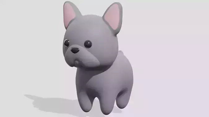 Cute little dog French Bulldog 