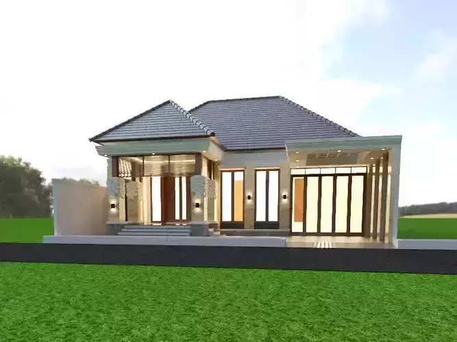 Traditional Balinese House Concept Design