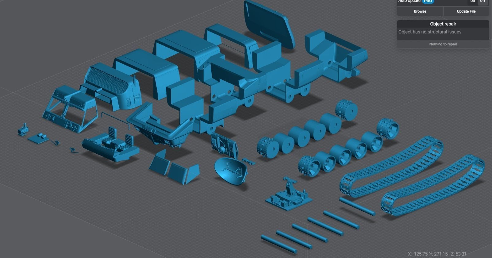 SHADO Mobile Scale model 3D print model_5