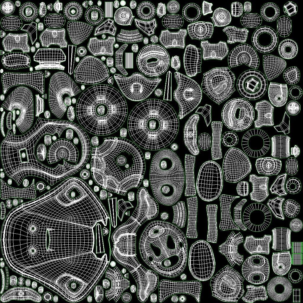 Droid RIGGED Low-poly 3D model_23