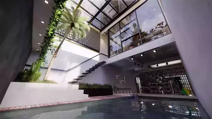 Industrial House Interior Exterior