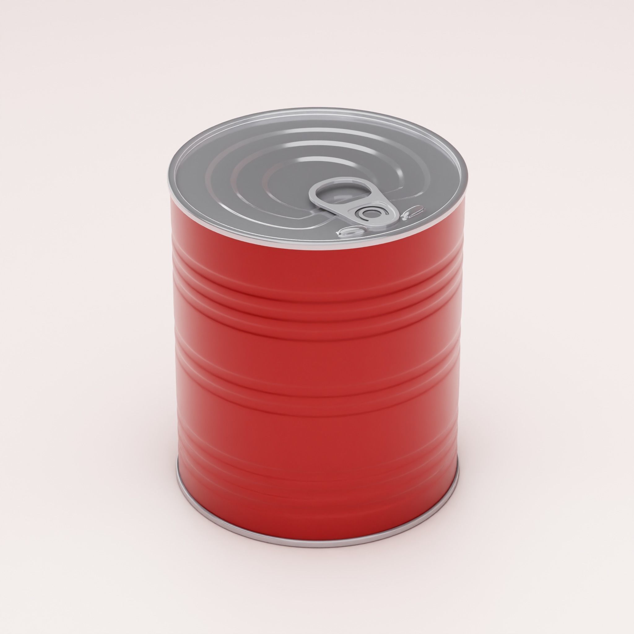 Tin Can 3D model_2