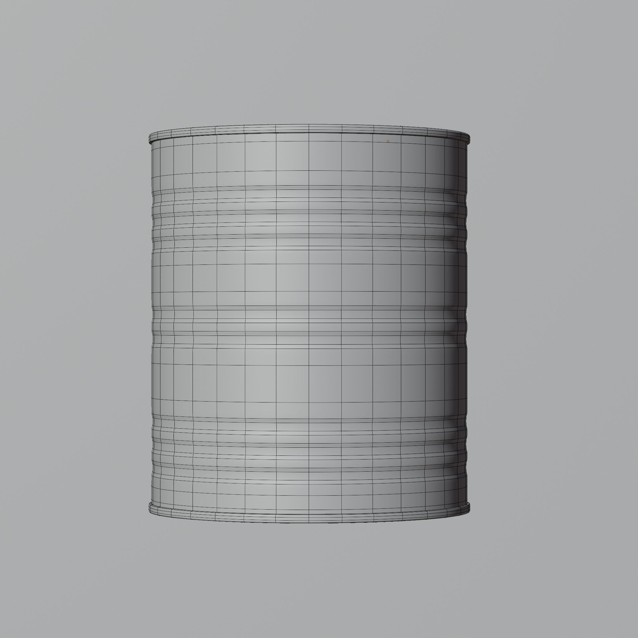 Tin Can 3D model_3