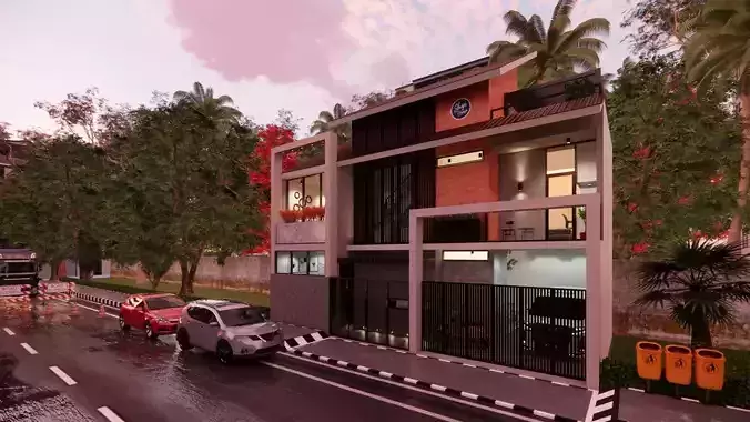 House to The Side Interior  Exterior