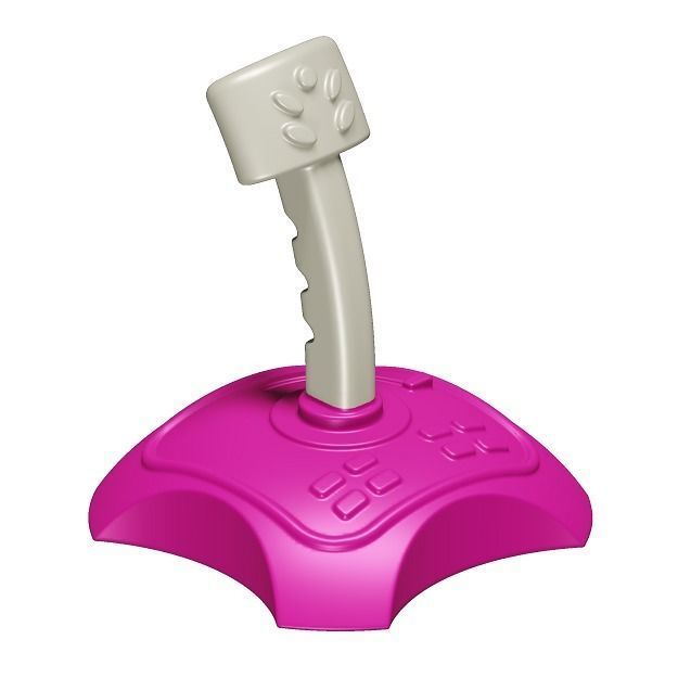Toddler Gamepad Toy 3D model_2