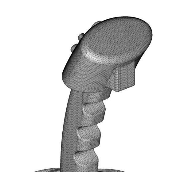 Toddler Gamepad Toy 3D model_7