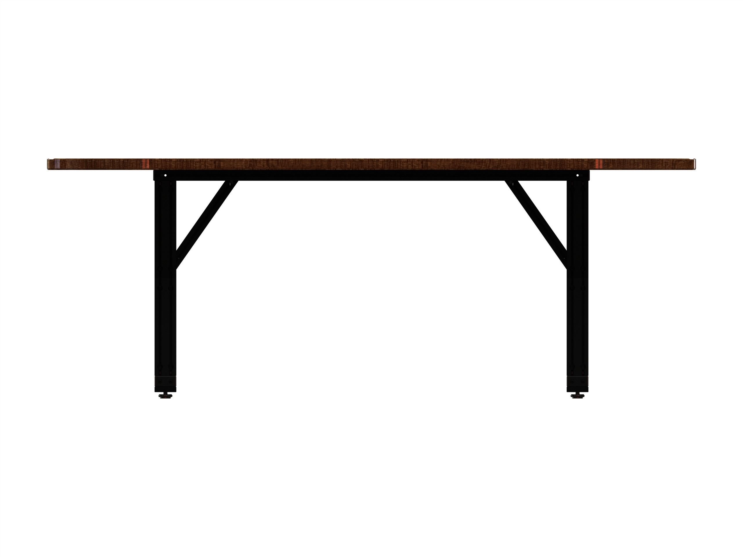 Aluminum X-Frame Table 3D model_1