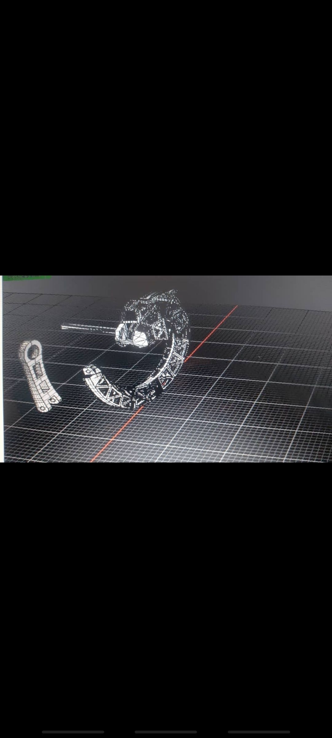 Leopard earrings 3D print model_6