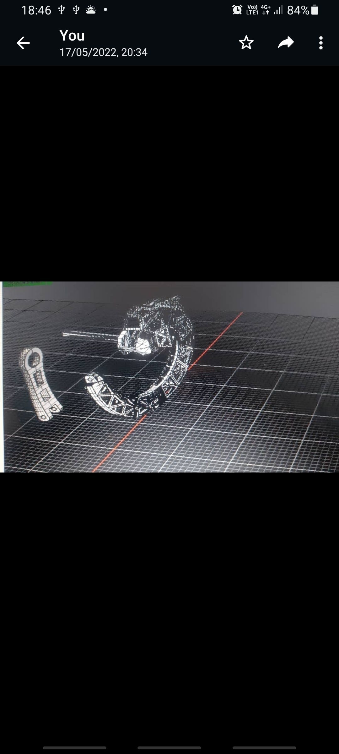 Leopard earrings 3D print model_4