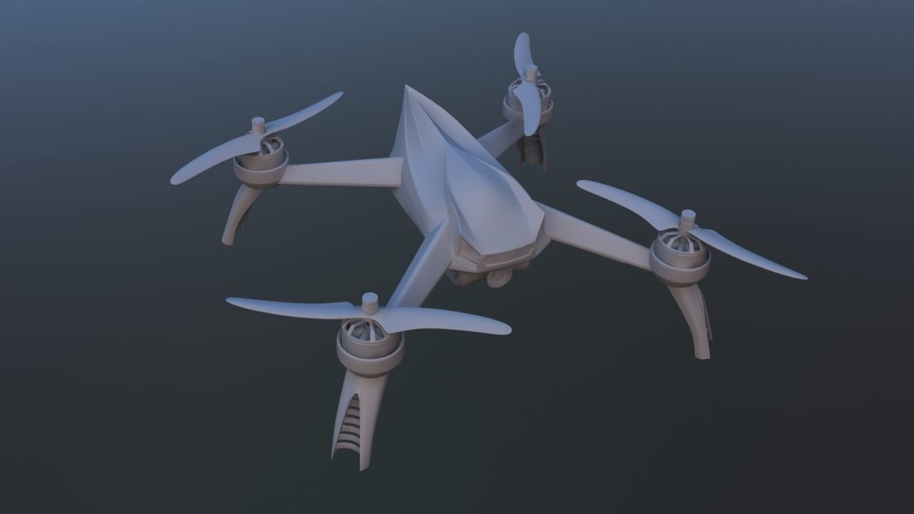 Quadcopter Bugs 5W 3D model_3