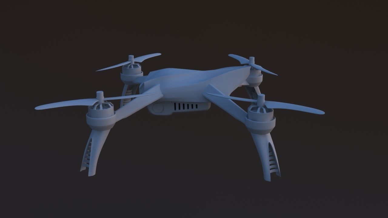 Quadcopter Bugs 5W 3D model_4