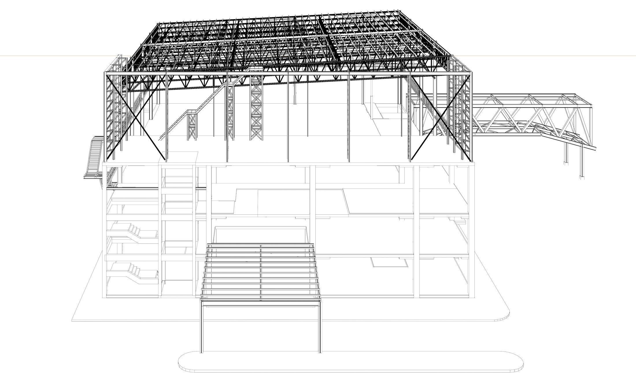 Building structure 2304 3D model_12