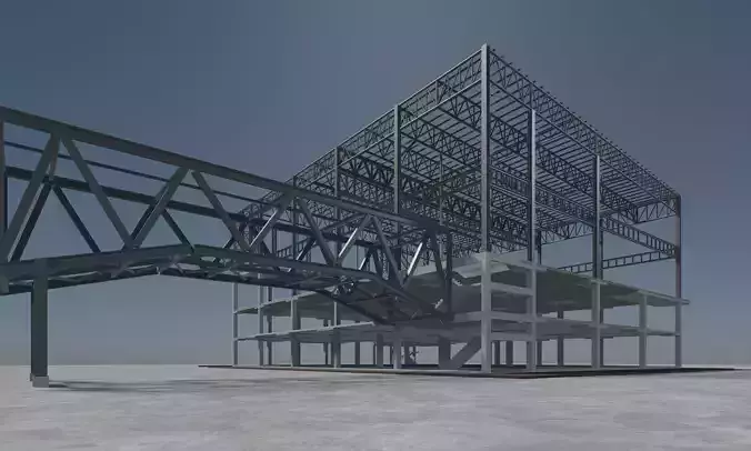 Building structure 2304 3D model