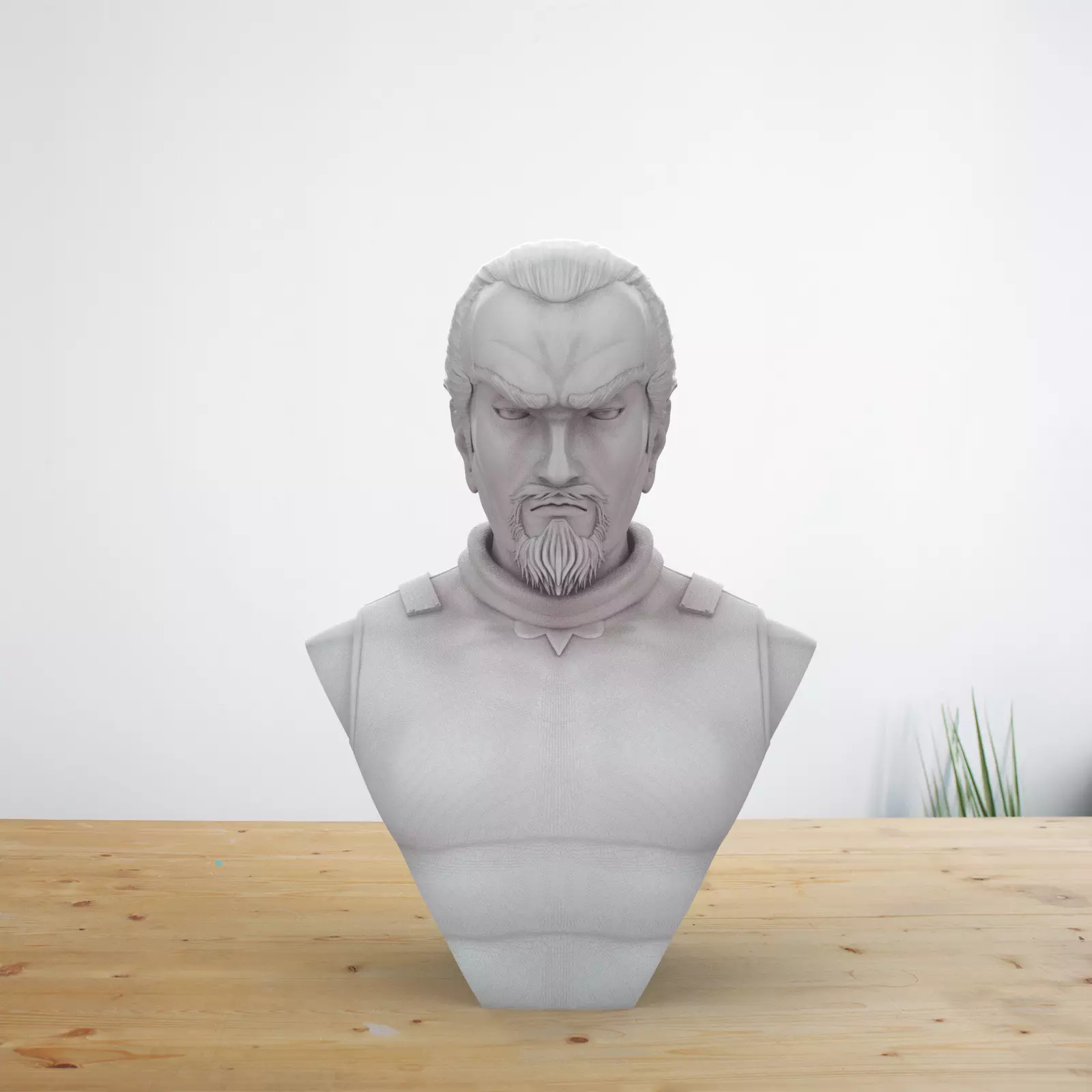 Vinland Saga Askeladd bust 3D print model_0