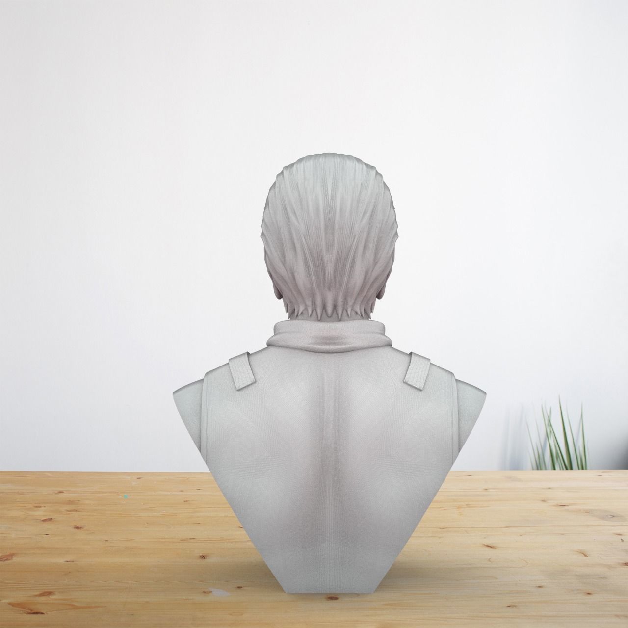 Vinland Saga Askeladd bust 3D print model_3