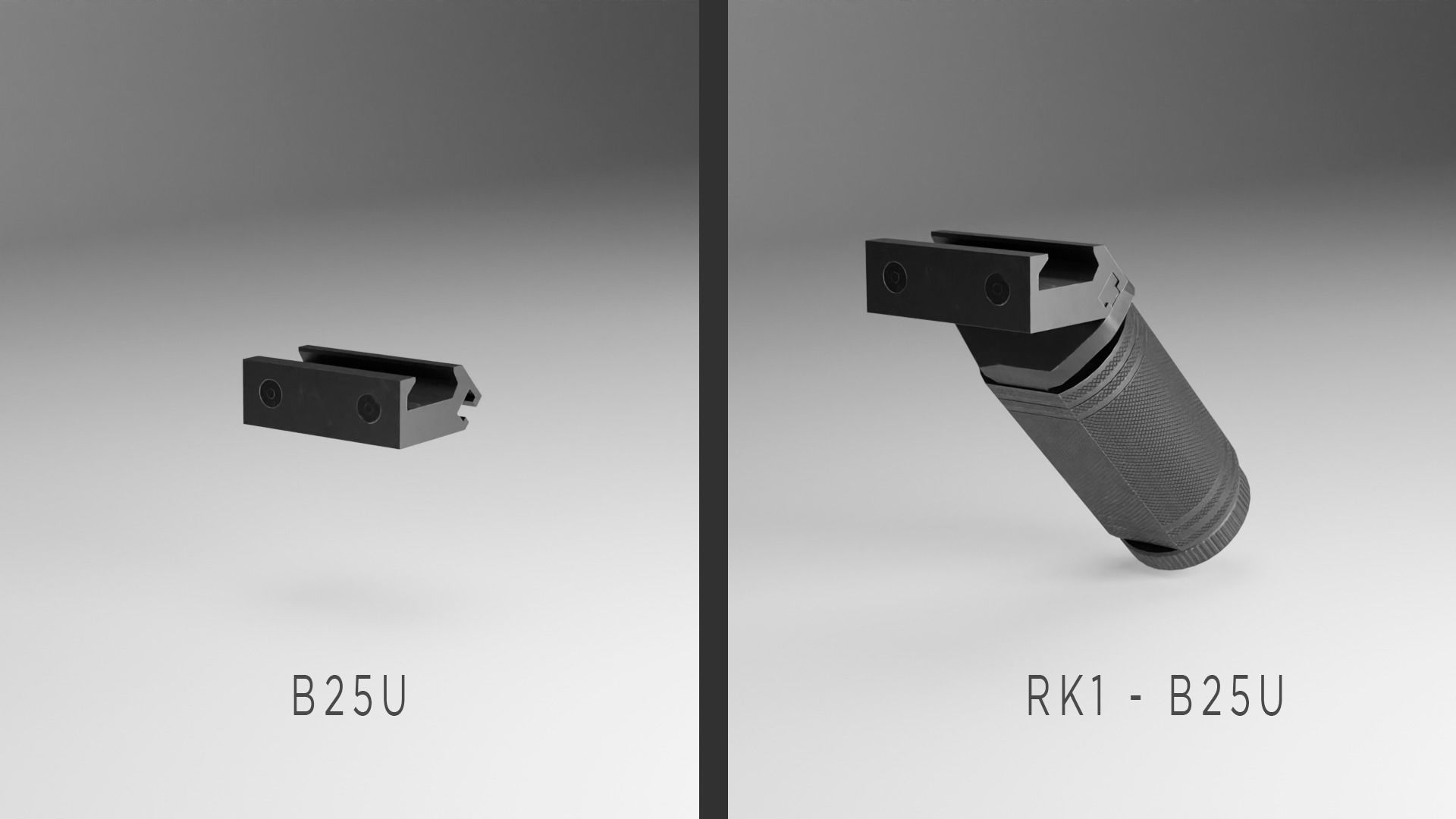 Zenit Foregrips Pack Low-poly 3D model_4