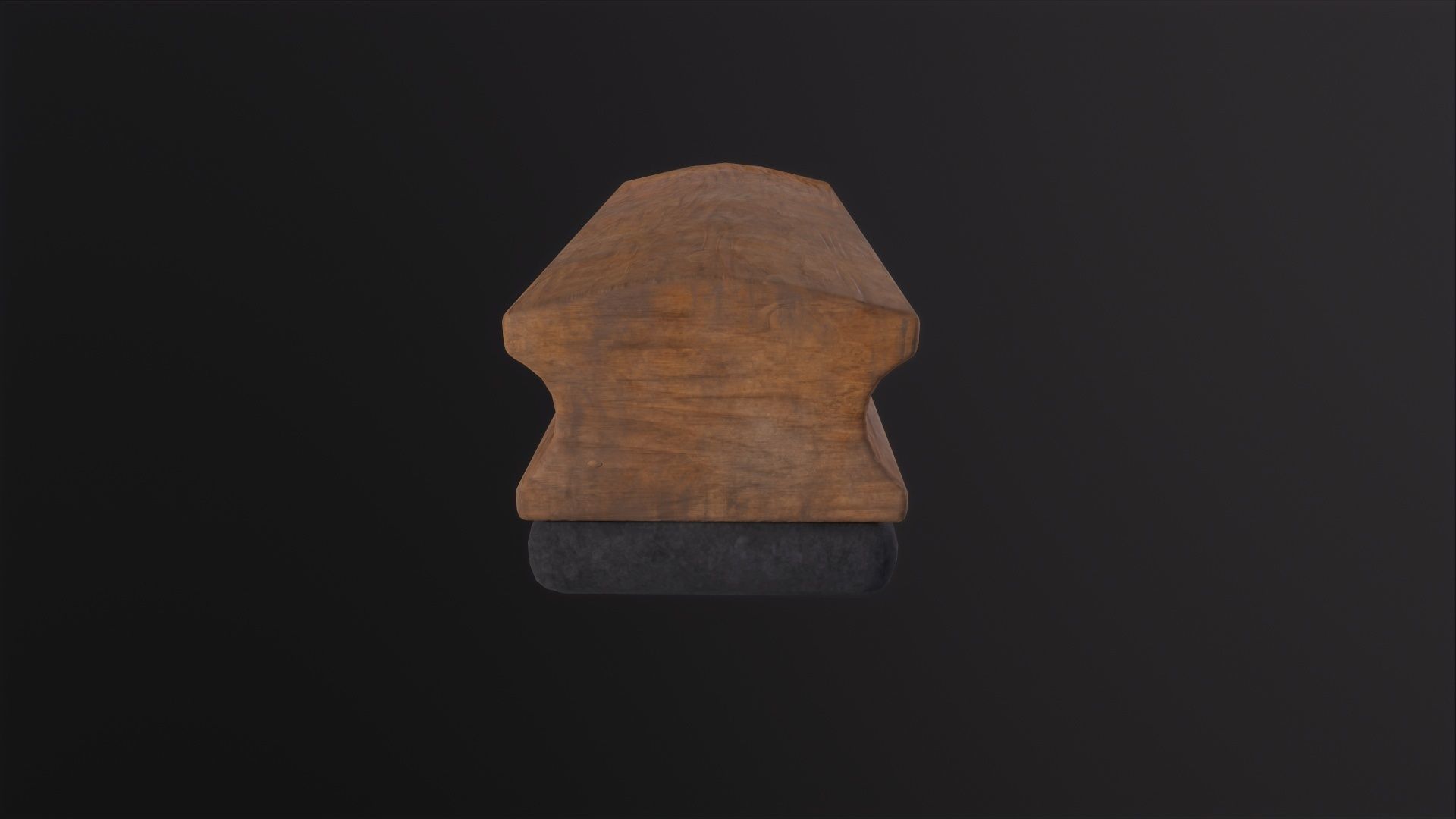 Chalkboard Eraser 3D Model Low-poly 3D model_5