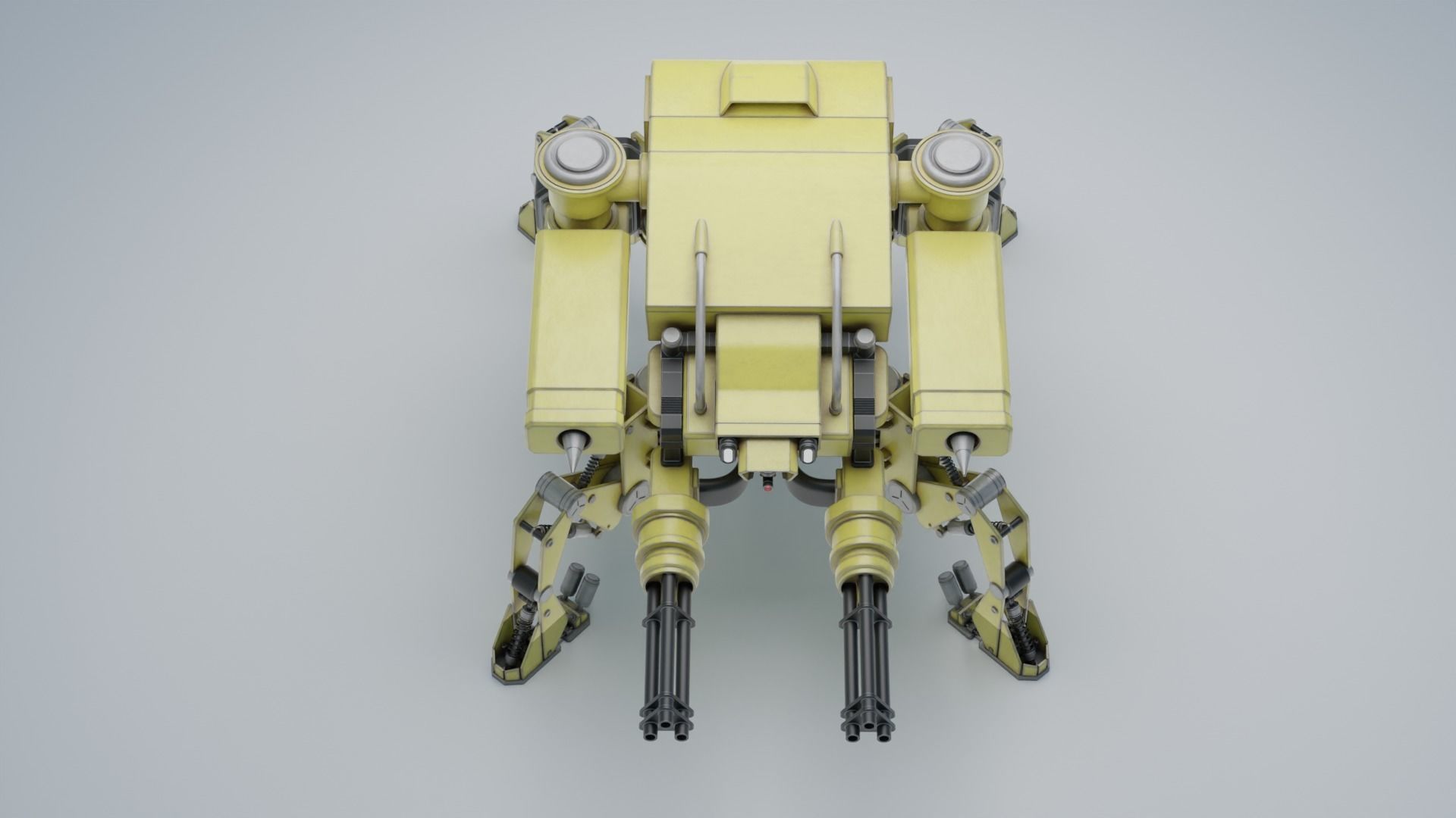 Spider Mech 3D print model_5