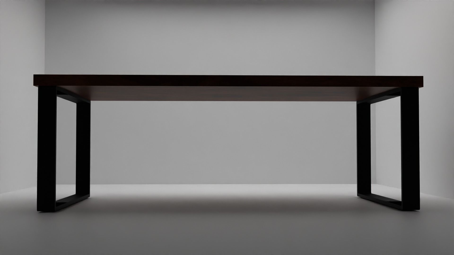 Modern Desk 01 Low-poly 3D model_2