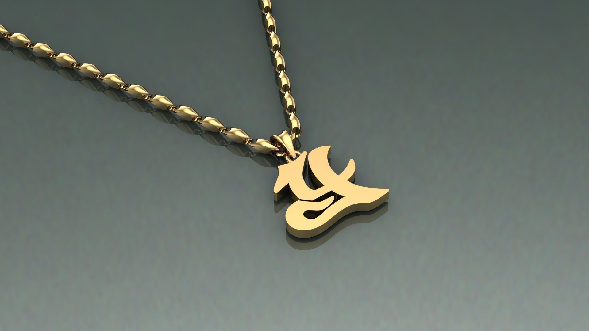 Pendant Y-y1 3D print model_3