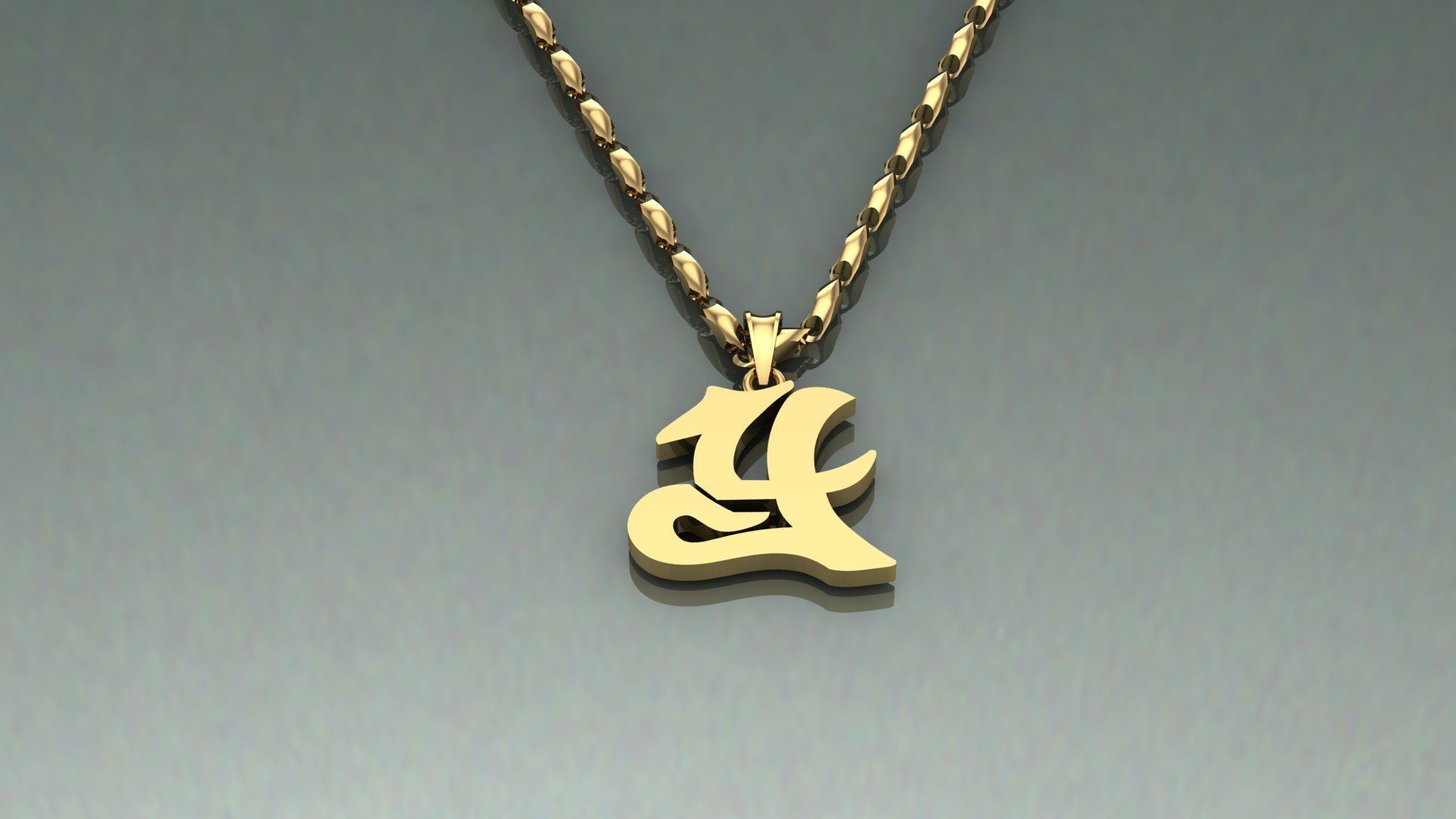 Pendant Y-y1 3D print model_5