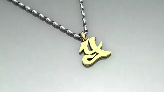 Pendant Y-y1 3D print model