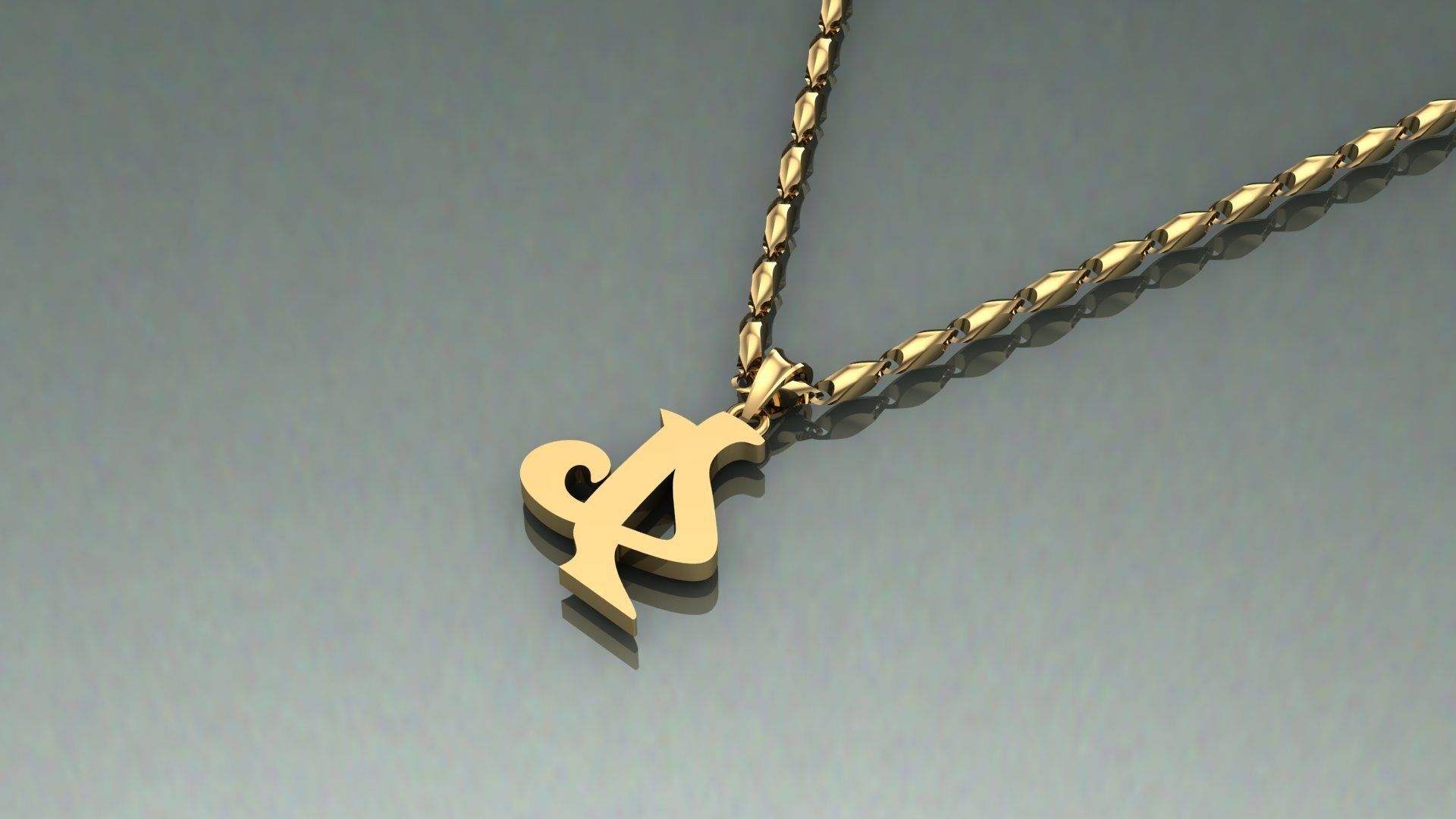 Pendant P-p1 3D print model_1