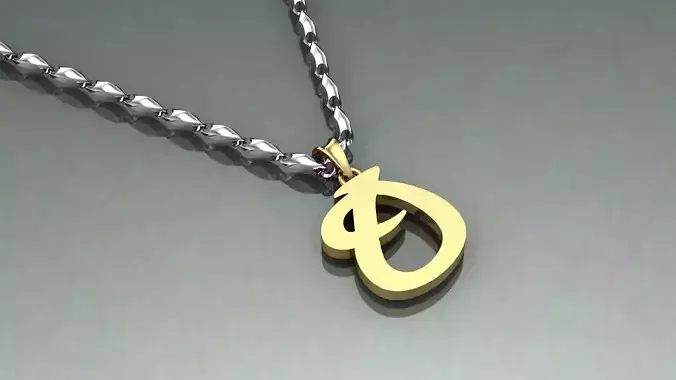 Pendant O-o1 3D print model