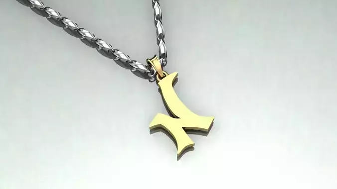 Pendant N-n1 3D print model