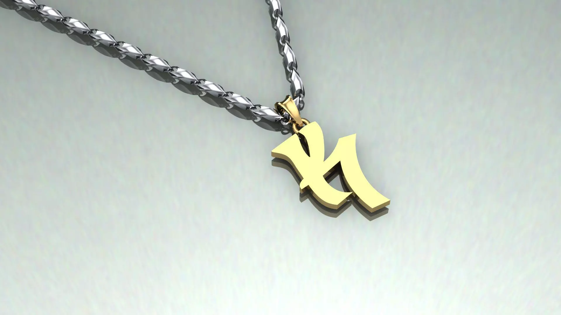 Pendant K-k1 3D print model_0