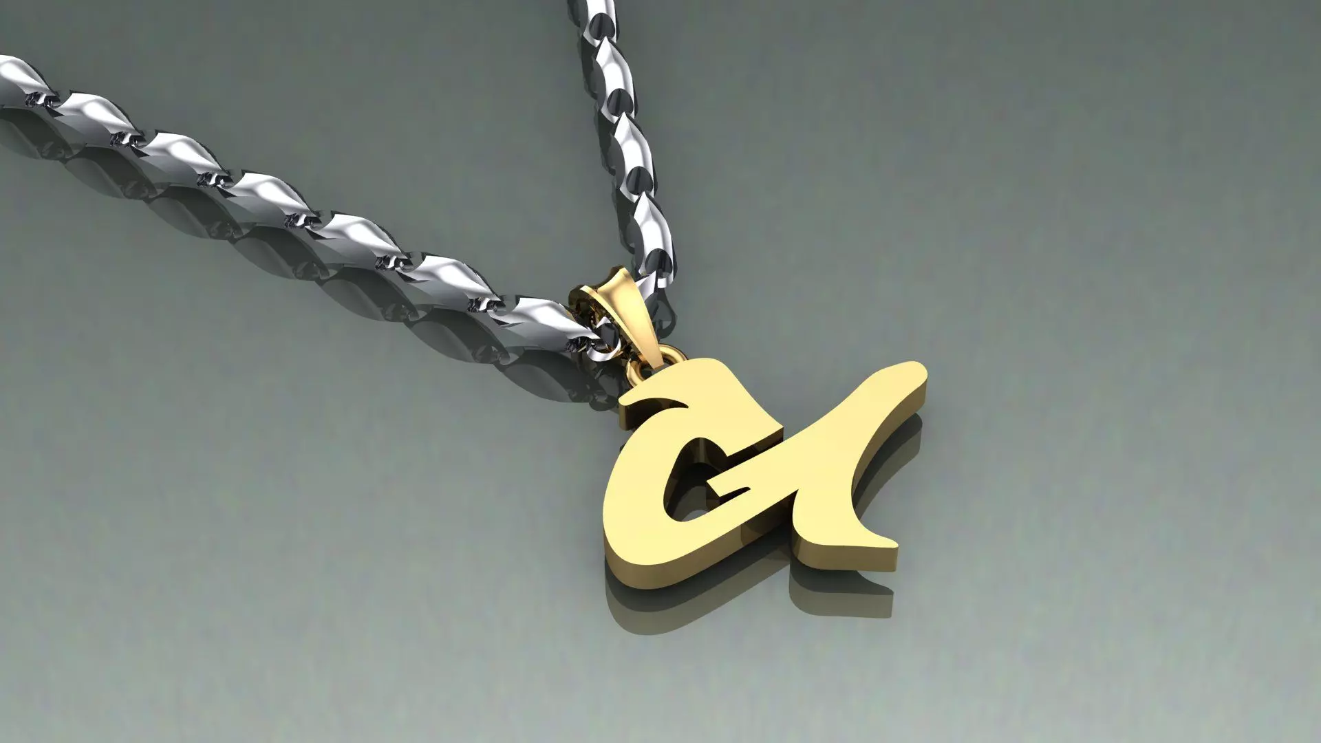 Pendant G-g1 3D print model