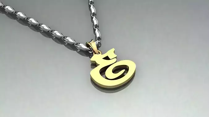 Pendant E-e1 3D print model