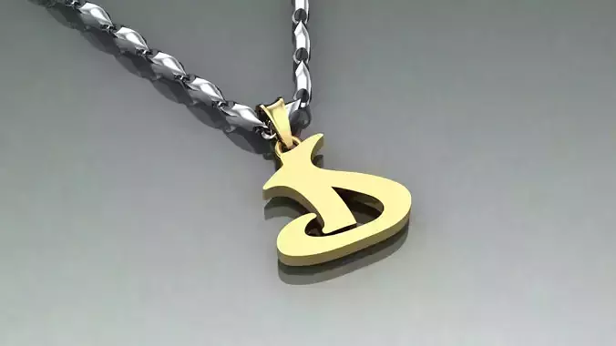 Pendant D-d1 3D print model